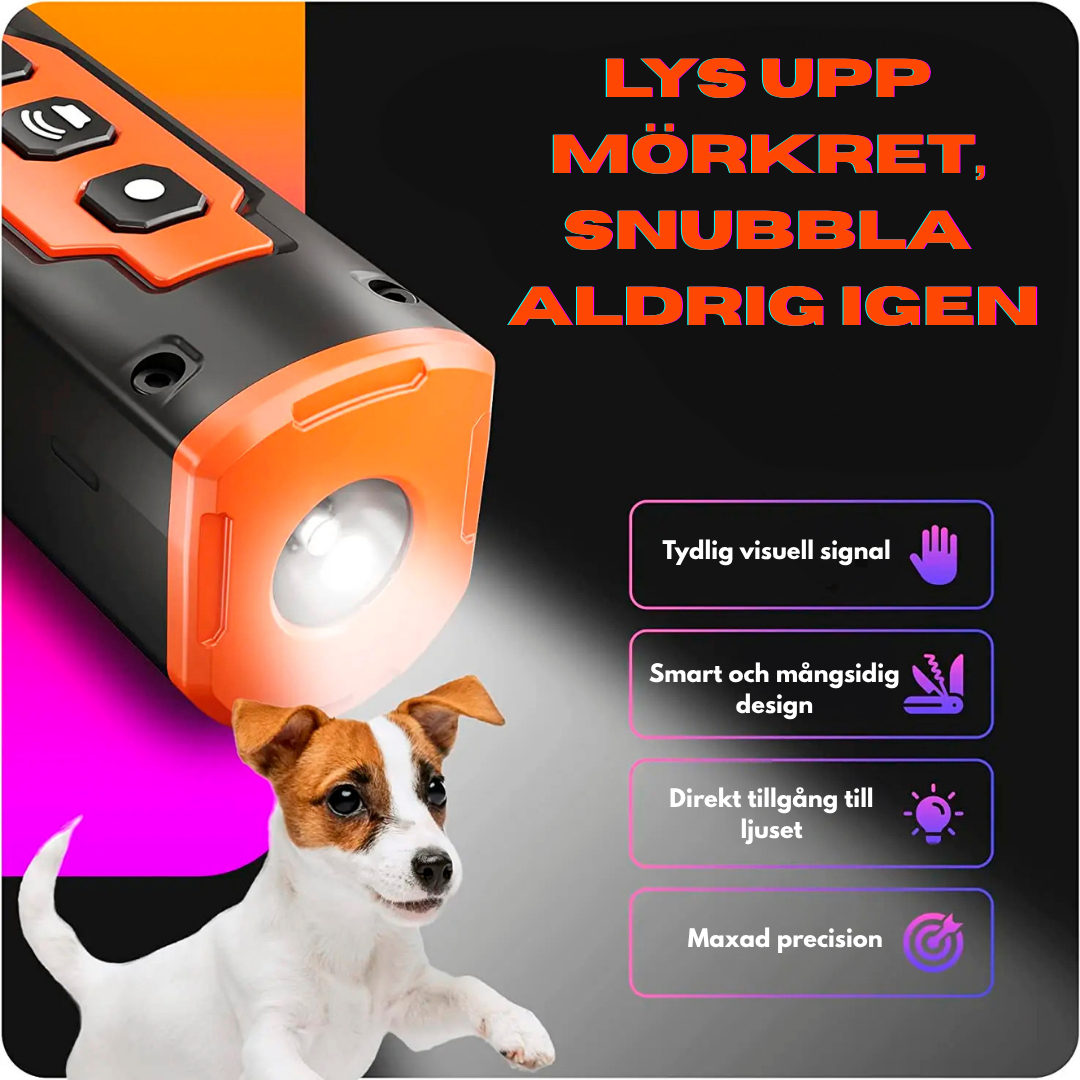 Antiskäll-tränare med Ultraljud & LED
