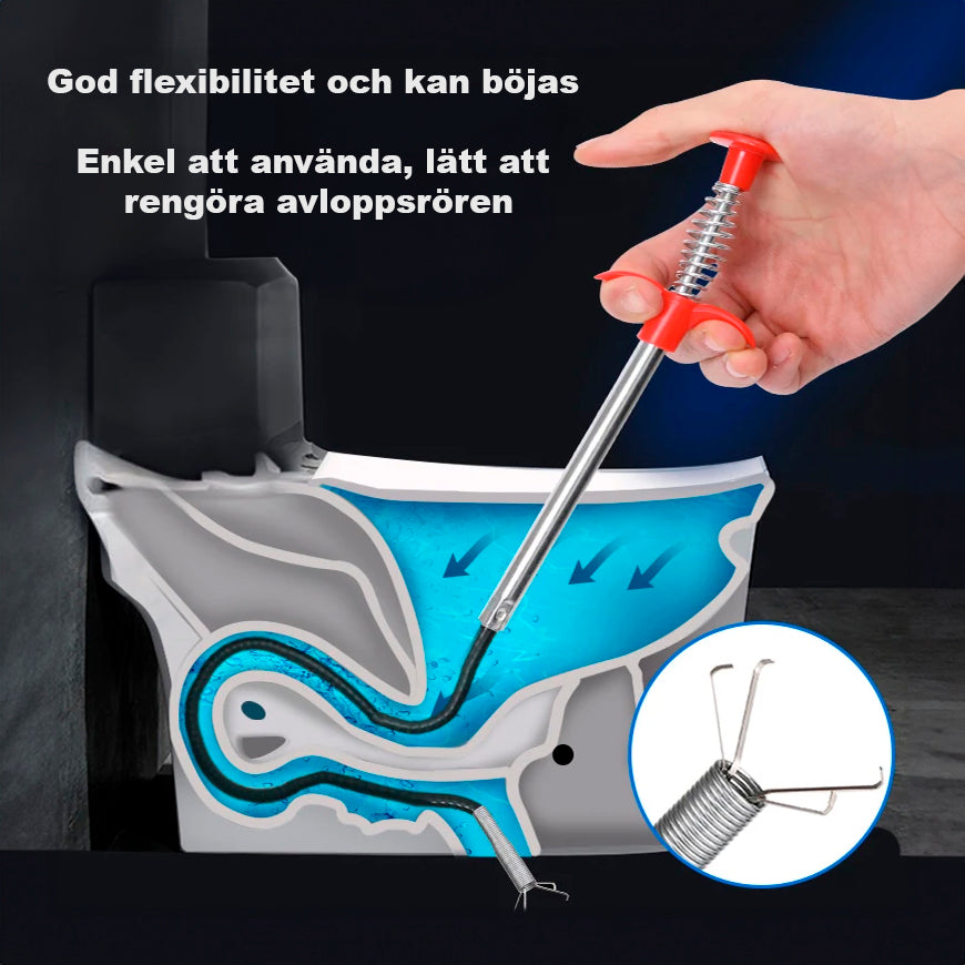 Avloppsrensare 60 cm – Flexibel rensfjäderl