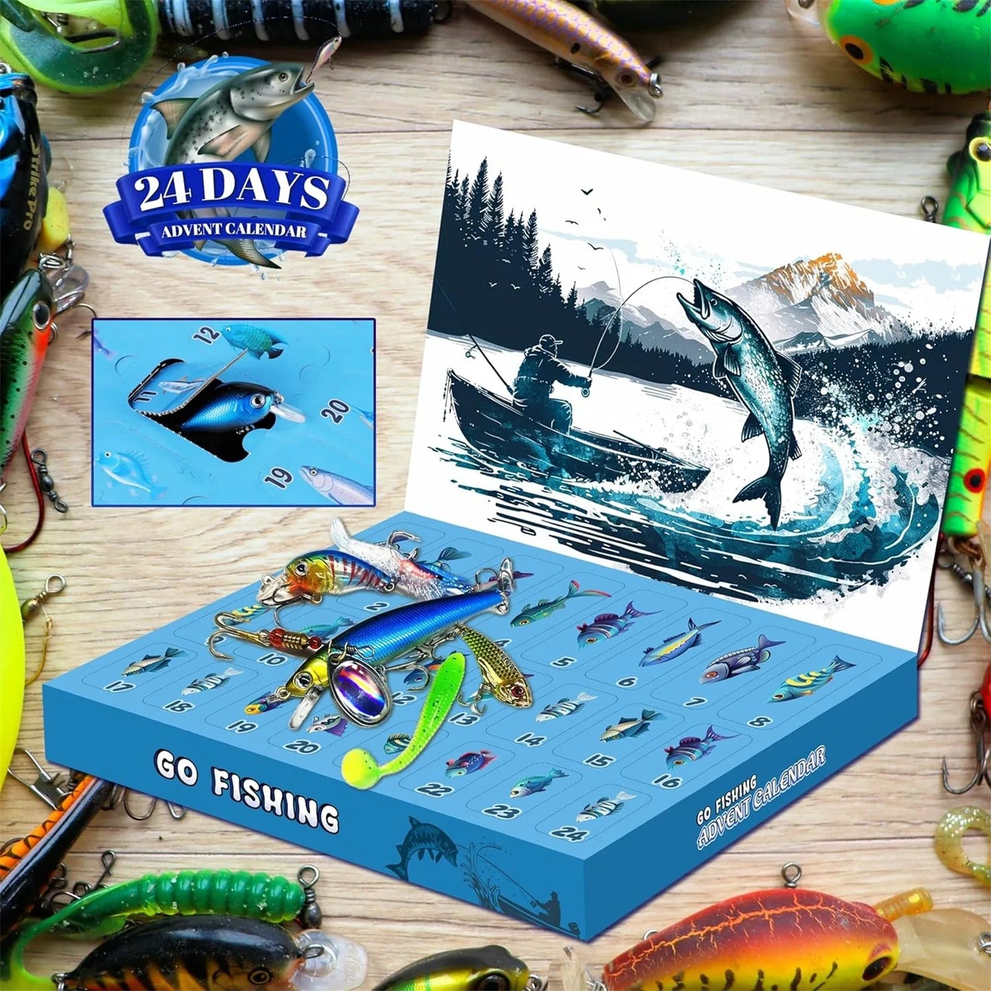 Fiske-Adventskalender – Beten & Utrustning