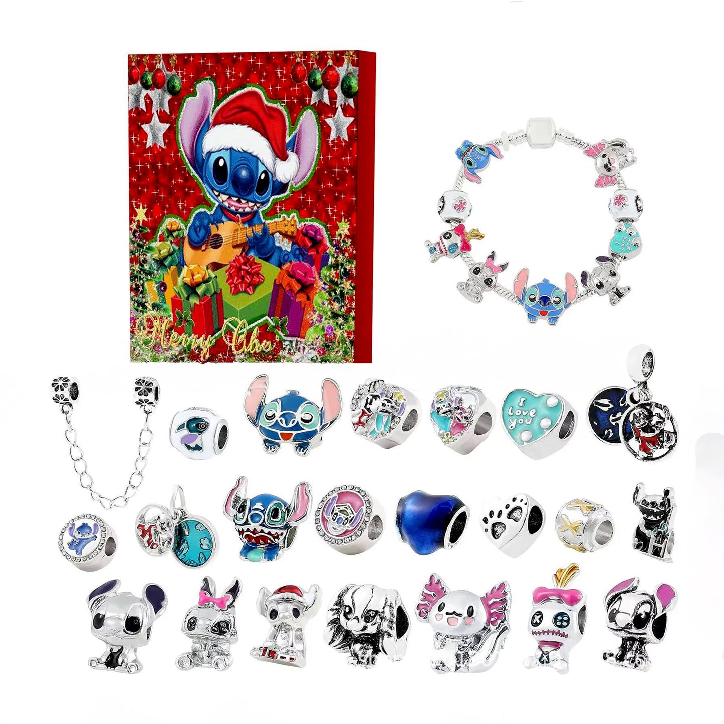 Adventskalender – Stitch Armband & Överraskningar
