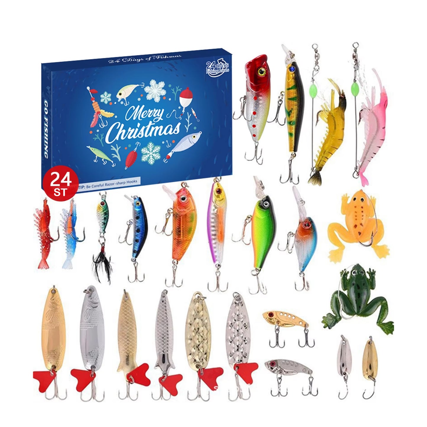 Fiske-Adventskalender – Beten & Utrustning