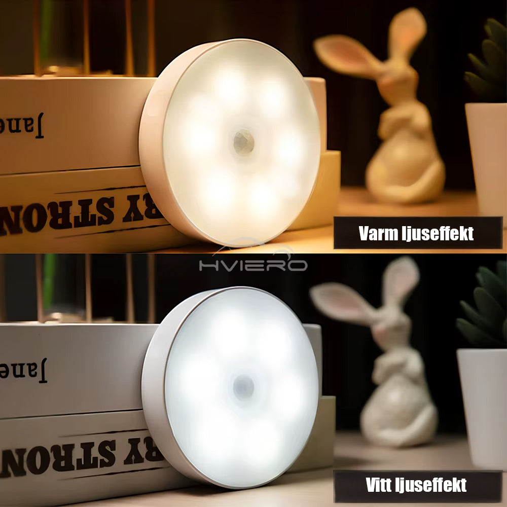 Smart LED Nattlampa med Rörelsesensor