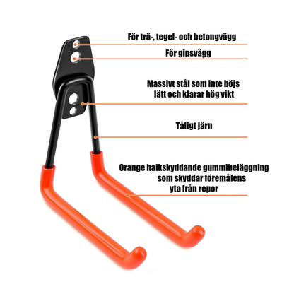 Heavy Duty Krok – För Garage & Förvaring