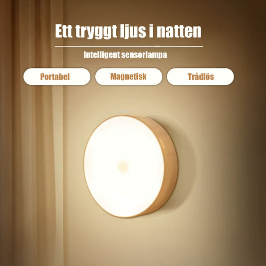Smart LED Nattlampa med Rörelsesensor