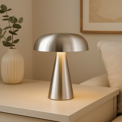 GlowMush™ – Laddningsbar Retro Lampa med Dimmer
