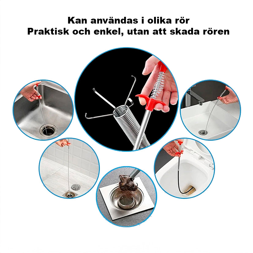 Avloppsrensare 60 cm – Flexibel rensfjäderl