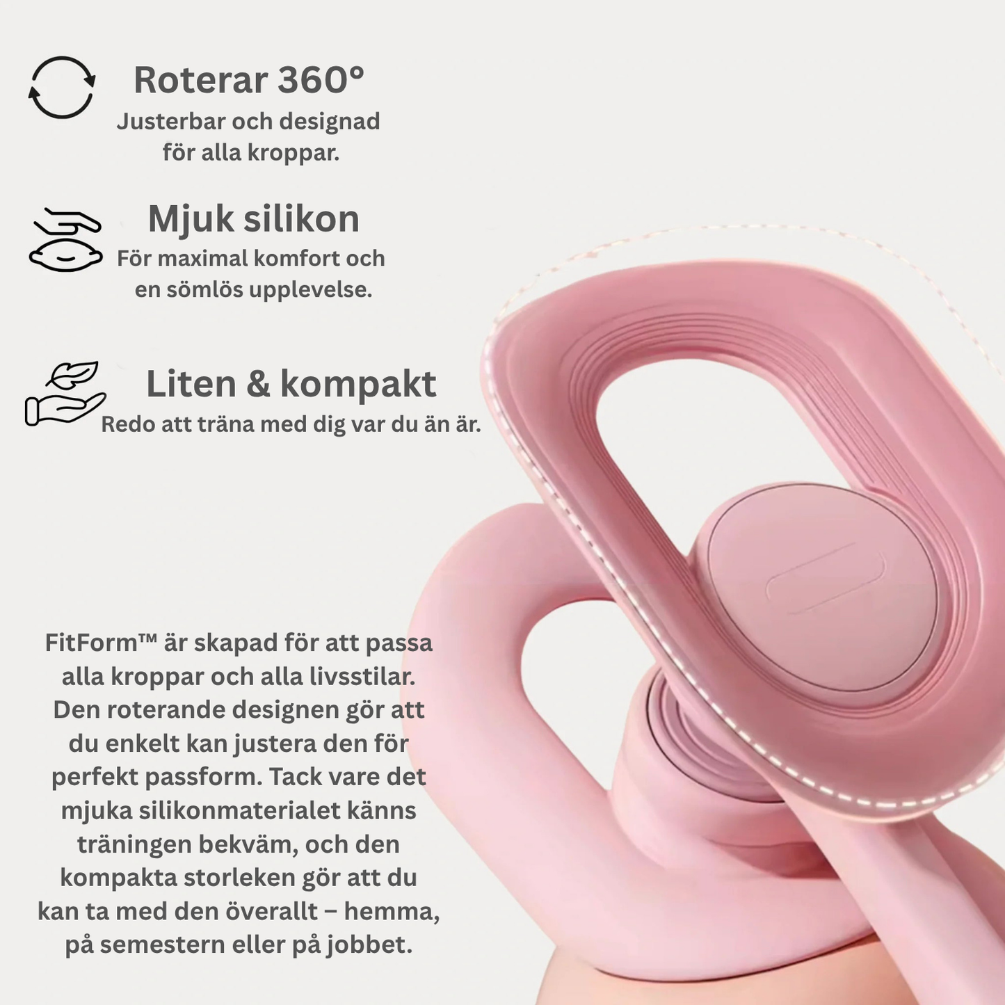 FitForm™ – Tränare för Bäckenbotten & Lår