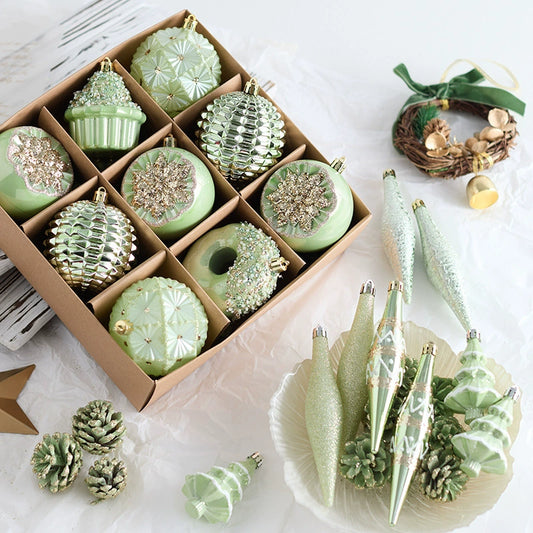Mint Glow Series – Julkulor i grönt