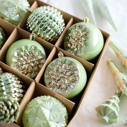 Mint Glow Series – Julkulor i grönt
