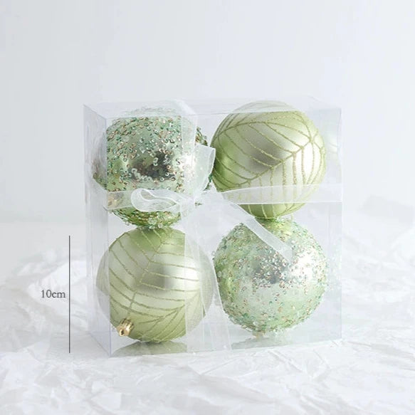 Mint Glow Series – Julkulor i grönt
