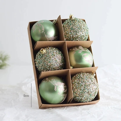 Mint Glow Series – Julkulor i grönt