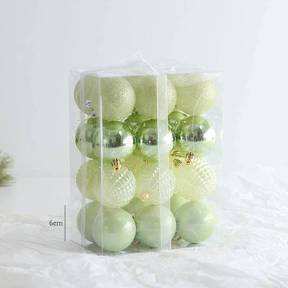 Mint Glow Series – Julkulor i grönt