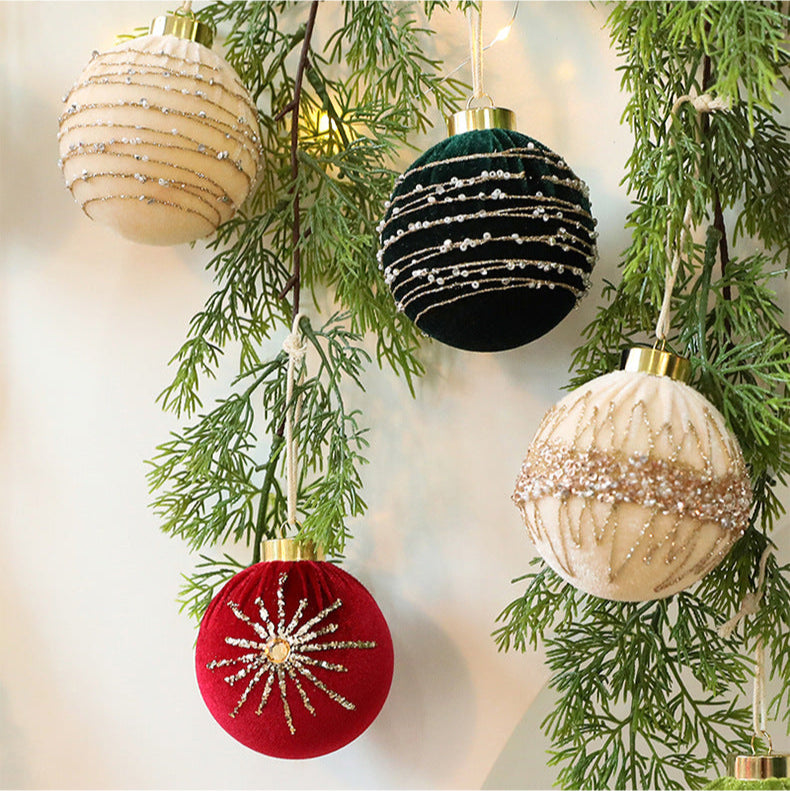 Aurora – Julgranskulor i Sammet (12-pack)