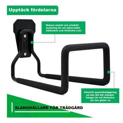 Kraftig Väggkrok för Trädgårdsslang