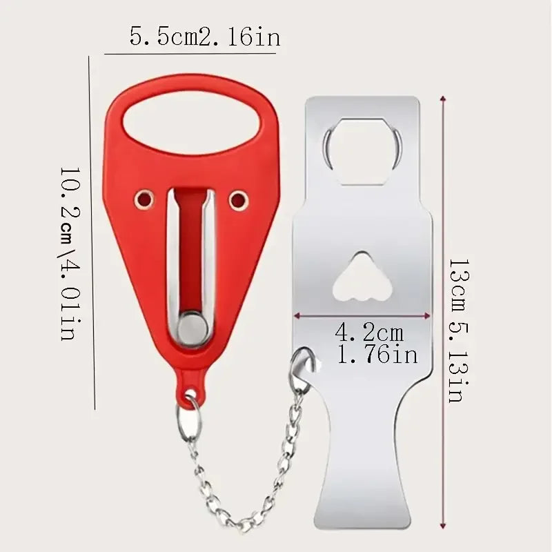 Portabelt dörrlås – extra trygghet överallt