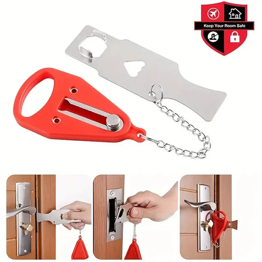 Portabelt dörrlås – extra trygghet överallt