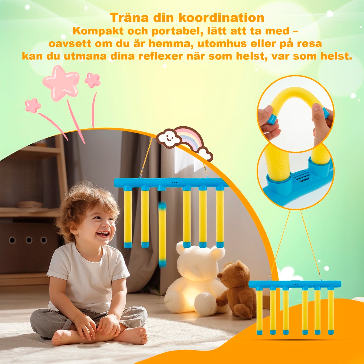 StickDrop™ – Reaktionstest för hela familjen
