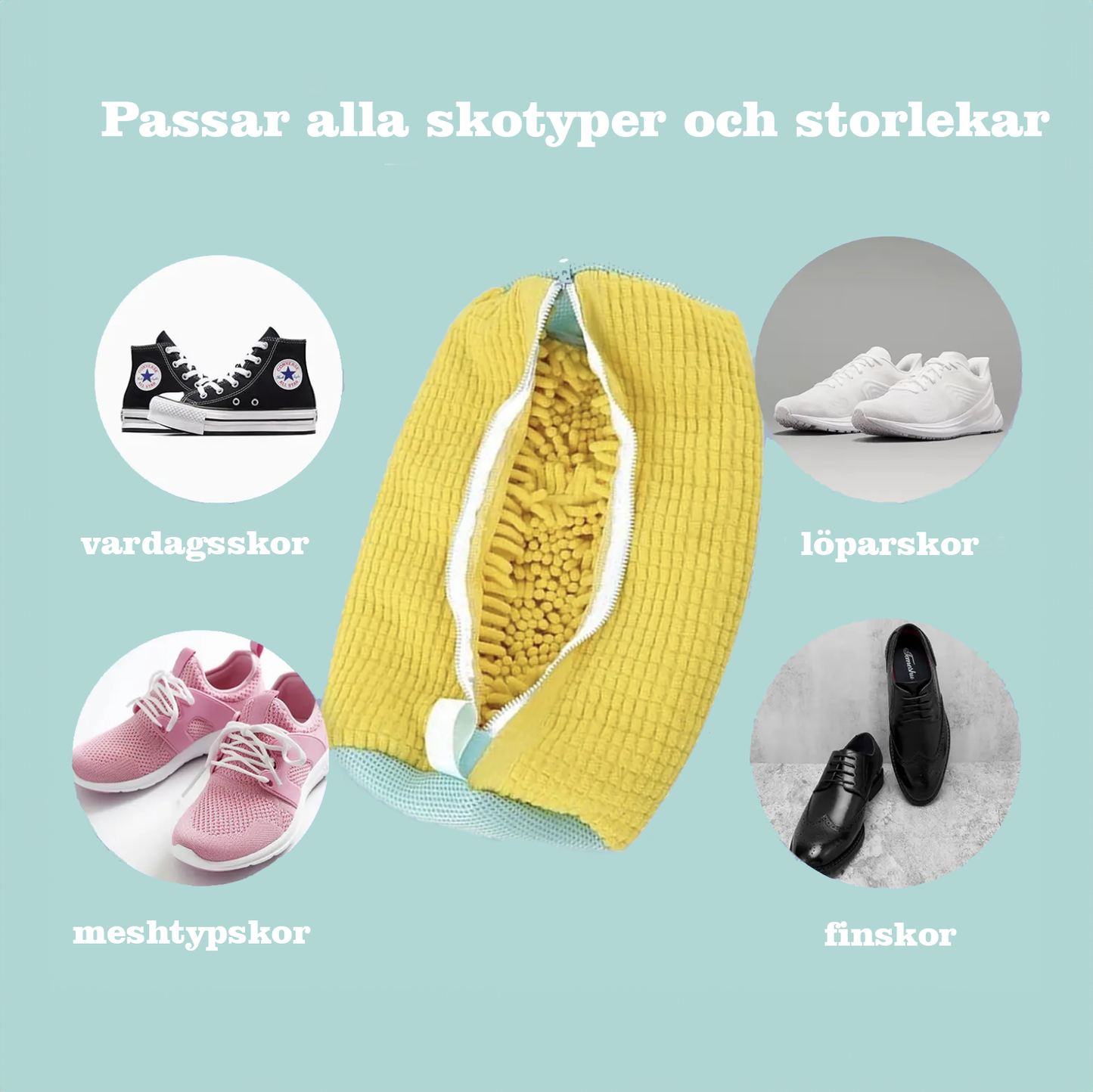Rensko™ – Ensiluokkainen pyykkipussi kengillesi