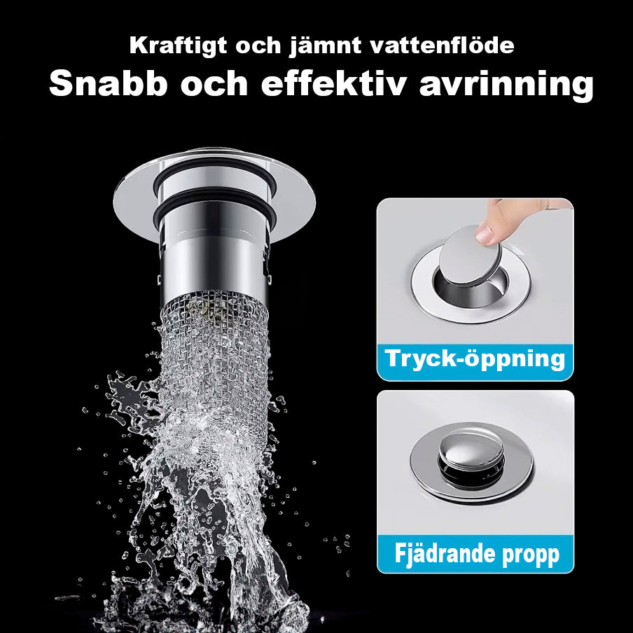 Rostfri Universalsil för Avlopp